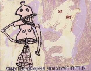 Dieter Glasmacher (Krefeld 1940). Können Tiere Verbindungen zur Geisterwelt herstellen.