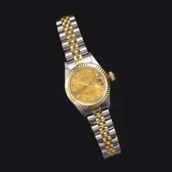 Rolex. Damen-Armbanduhr 'Oyster Perpetual Datejust' mit Diamanten.