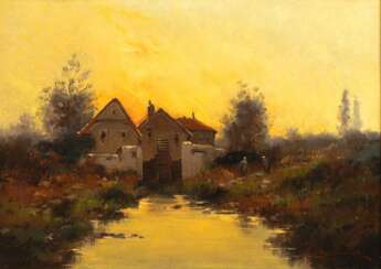 Galien-Laloue, Eugène: Abendlandschaft