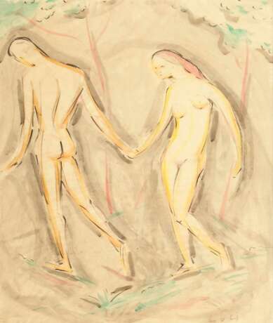 Hofmann, Ludwig von: Adam und Eva. - Foto 1