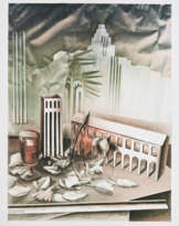 Stillleben mit Herbst und Campanile