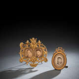 Zwei Bilderrahmen mit Portraits von Gabriel Hermeling und seiner Frau Maria Anna - photo 1