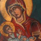 Ikone mit Maria und Kind. - Foto 3