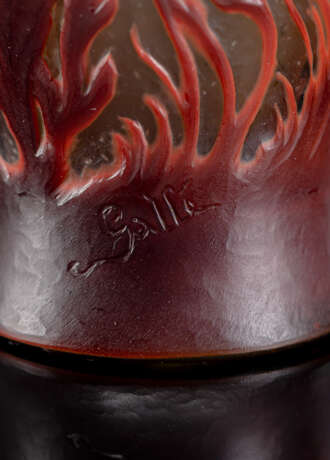 Seltene Vase mit Unterwasserdekor - Foto 3