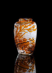 Vase mit Seegras-Dekor "Aux Algues"