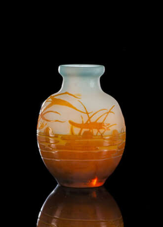 Vase mit Seerosenteich - photo 2