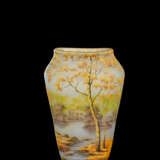 Vase mit Auenlandschaft "Paysage d'automne" - photo 2