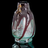 Seltene Vase mit Fischdekor "Poissons dans la Rivière" - Foto 2