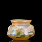 "Favrile" Glas-Vase mit Seerosendekor - photo 3