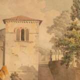Italienische Landschaft um 1800. - Foto 2