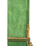 Großer Barock-Vitrinen-Schrank mit Spiegelfront - photo 6
