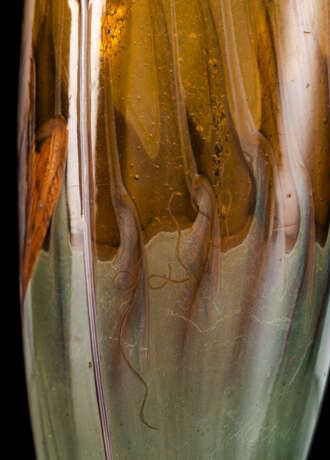 Schöne Marqueterie-sur-Verre "Crocus" Vase - Foto 3