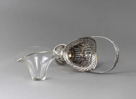 Silberkörbchen mit Glaseinsatz - Foto 5