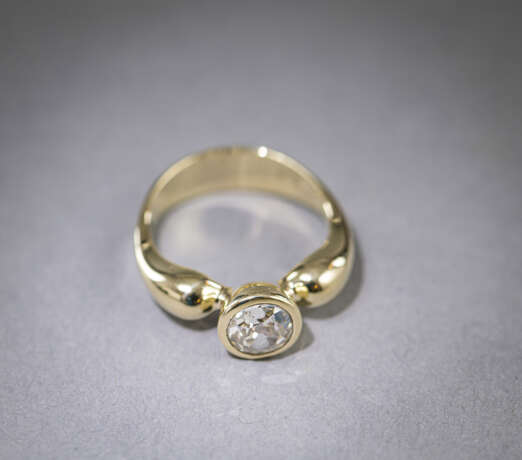 Ring mit Altschliffdiamant - фото 1