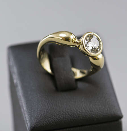Ring mit Altschliffdiamant - photo 2