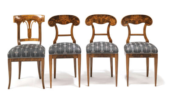 Vier Biedermeier-Stühle - Foto 2