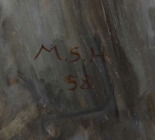 Monogrammist "M.S.H.": Rauchender Mann. - photo 2