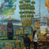 picture “Amusement Park.”, Oil on canvas, Surrealism, philosophical, Ukraine, 2021 - photo 3