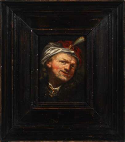 Rembrandt Nachfolge: Mann mit Turban. - Foto 3