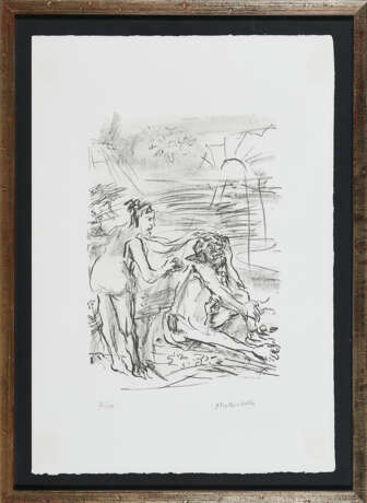 Mixed Lot of 4 Lithographs (From: Die Odysee) - photo 6