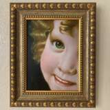 портрет ребенка грунтованый картон масло на двп Impressionismus Porträt Ukraine 2022 - Foto 1