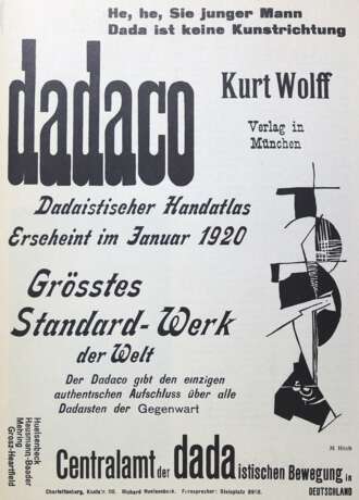 Dada-Zeitschriften Reprint. - Foto 1