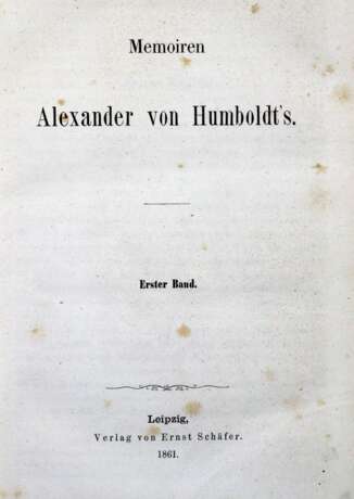 Humboldt A.v. - photo 1
