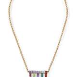 585 GG Collier im Art Deco. - photo 2