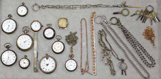 Taschenuhren u. Uhrenketten - photo 2