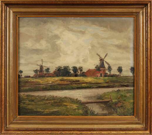 Wenner, Heinz: Landschaft mit Mühle. - фото 2