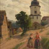 Zimmer, Wilhelm: Blick zur Kirche Neuen - фото 1