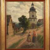 Zimmer, Wilhelm: Blick zur Kirche Neuen - фото 2