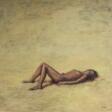"Desert" oil , canvas 160 x 145 cm - One click purchase