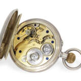 Seltene Taschenuhr mit springender Stunde und springender Minute nach "Pallweber", ca.1890 - фото 2