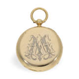 Schwere englische Taschenuhr mit sehr seltenem Werksaufbau, W & M Dodge, Manchester 1868 - photo 5