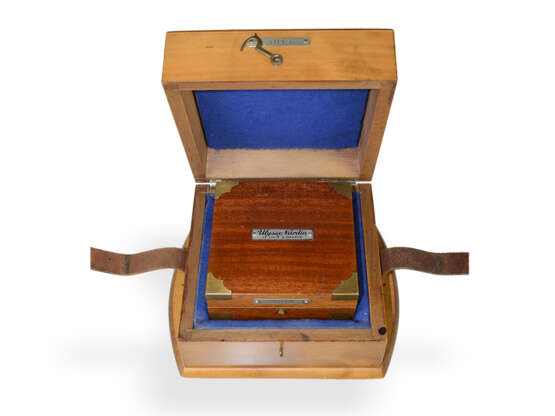 Sehr seltenes, kleines Ulysse Nardin Marinechronometer/Beobachtungschronometer No. 3103, ca.1925 - photo 4