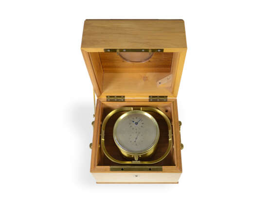 Bedeutendes, extrem rares Marinechronometer, Breguet & Fils No. 4617, verkauft 1829 - photo 1