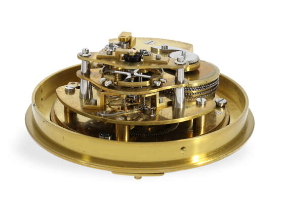Bedeutendes, hochfeines Marinechronometer/Beobachtungschronometer, Henri Motel, Horloger de la Marine Royale, Nr. 223, ca. 1840 - Foto 2