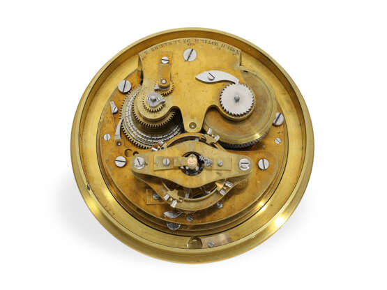 Bedeutendes, hochfeines Marinechronometer/Beobachtungschronometer, Henri Motel, Horloger de la Marine Royale, Nr. 223, ca. 1840 - photo 4