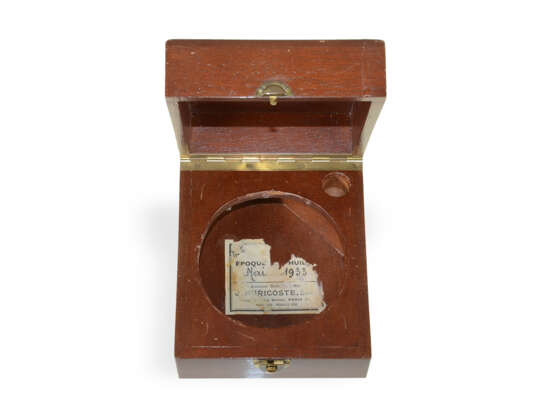 Bedeutendes, hochfeines Marinechronometer/Beobachtungschronometer, Henri Motel, Horloger de la Marine Royale, Nr. 223, ca. 1840 - фото 6