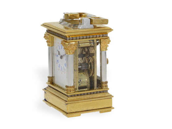 Exquisite, hoch attraktive Miniatur Reiseuhr mit Originalbox, signiert Breguet No. 5350, ca.1900 - фото 2