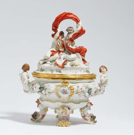 Tureen with Acis and Galathea from the Swan Service - photo 3
