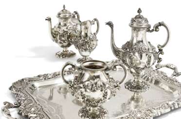 Magnificent Coffee and Tea Service with Tray