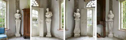 Magnificent series of four busts as allegories of the seasons - photo 1