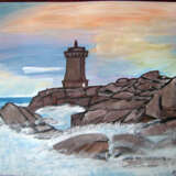 “The lighthouse and the sea” Landscape painting 2017 - photo 1