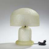 Large table lamp with geometric decor - фото 2