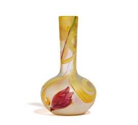 Vase with autumn crocus