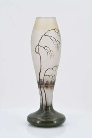 VASE WITH AUTUMNAL BIRCH FOREST IN THE RAIN - фото 4