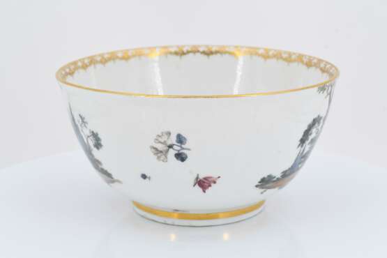 Bowl with Watteau scenes - фото 5