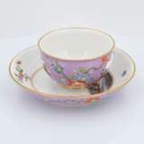 Tea bowl and saucer with merchant navy scenes - Foto 5